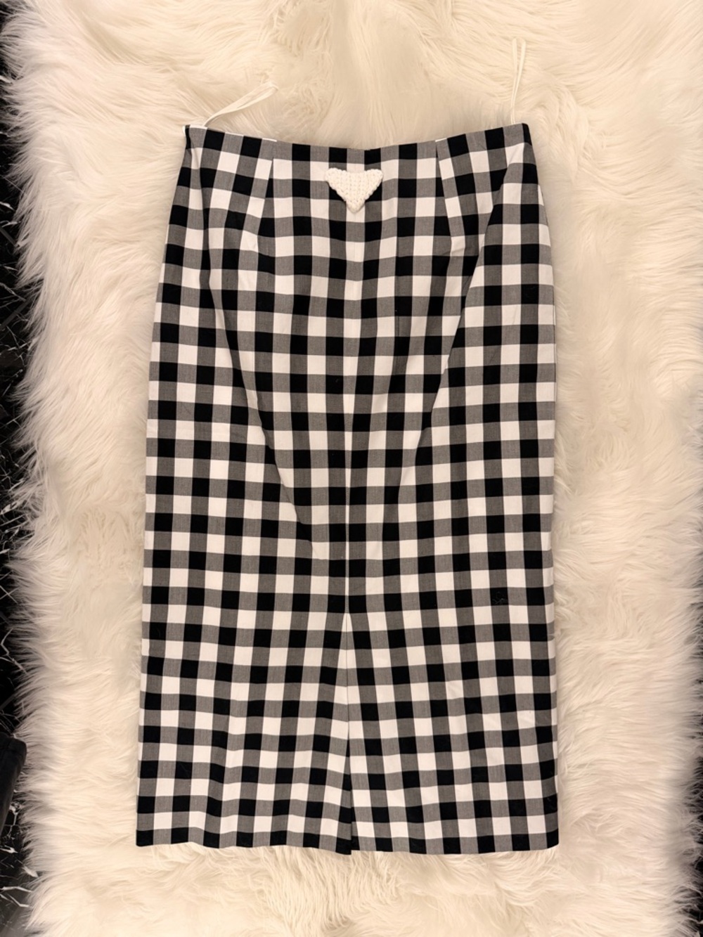 Prada gingham long skirt 🤍 - Picture 2 of 5